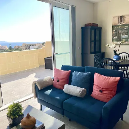 Ta Phyllis - & With Sunset & Sea Views Għajnsielem