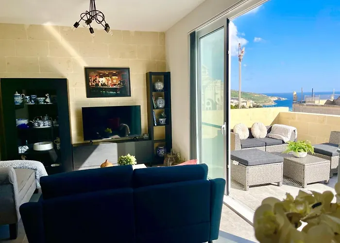 Daire Ta Phyllis - & With Sunset & Sea Views