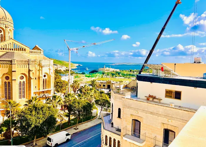 Ta Phyllis - & With Sunset & Sea Views Għajnsielem